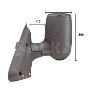 Зеркало правое механическое ALKAR 9202960 фото