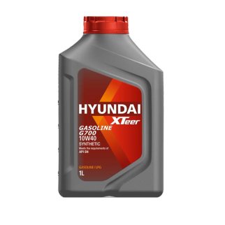 Масло моторное Hyundai Xteer Gasoline G700 10W-40 синтетическое 1 л 1011009 фото