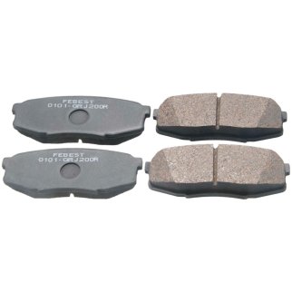 Колодки тормозные задние дисковые к-кт FEBEST 0101-GRJ200R фото