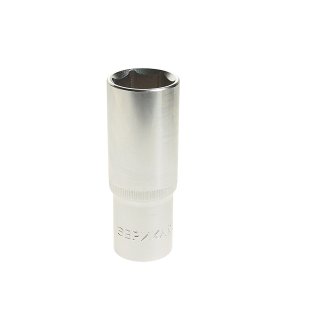 Головка торцевая 22мм 1/2&quot; 6-гранная глубокая L=80мм ЭВРИКА ER-91515 1/80 фото
