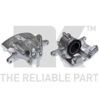 Суппорт тормозной передний левый (однопоршневой) / CITROEN Berlingo,PEUGEOT Partner 96~15 фото