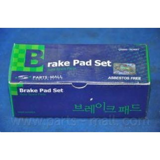 Колодки тормозные передние к-кт PARTS-MALL PKB-009 фото