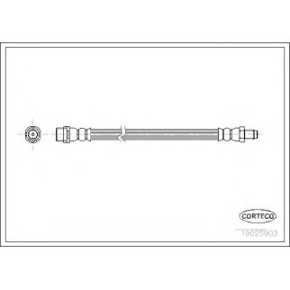 Шланг тормозной AUDI: A4 1.6/1.8/1.8 T/1.9 TDI/2.6/2.8/2.8 quattro 94-01, A4 Avant 1.6/1.8/1.8 T/1.9 TDI/2.6/2.8/2.8 quattro 94-01 фото