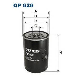 Фильтр масляный FILTRON OP 626 фото