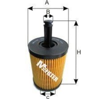 Фильтр масляный M-Filter TE621 фото