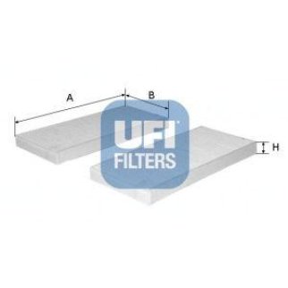 Фильтр салона UFI 53 154 00 фото
