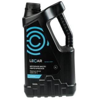 Масло моторное LECAR Maximum 5W-30 синтетическое 4 л LECAR000011910 фото