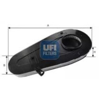 Фильтр воздушный UFI 27.A97.00 фото