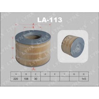 Фильтр воздушный LYNXauto LA-113 фото