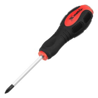 Ударная отвертка, PH1x75 мм, двухкомпонентная рукоятка, CrV MATRIX 19118 MATRIX 19118 фото