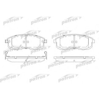 Колодки тормозные PATRON PBP691 фото