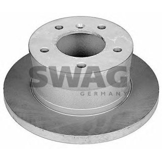 Диск тормозной задний SWAG 10 90 9101 фото
