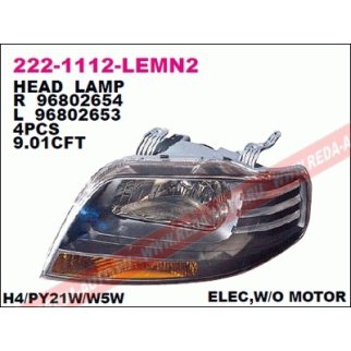 Фара левая DEPO 222-1112L-LEMN2 фото