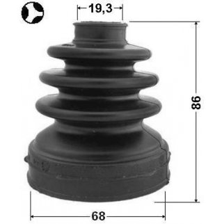 Пыльник внут ШРУСа (к-кт) FEBEST 0215-E11ATT фото 2 Пыльник внут ШРУСа (к-кт) FEBEST 0215-E11ATT фото 2