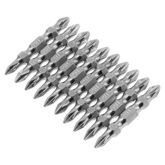 Набор бит двухстор., Ph2-Ph1х45мм, сталь S2, 10шт //GROSS фото