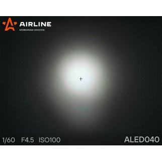 Фара светодиодная (балка) двухрядная, 6LED направленный свет, 18W (98х78х65) 12/24V (ALED040) фото 5