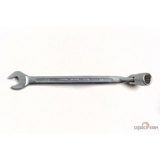 Ключ рожковый 10мм с карданной головкой удлиненный СЕРВИС КЛЮЧ фото