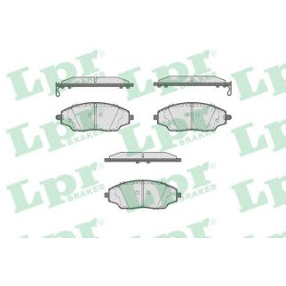 Колодки тормозные передние к-кт Lpr 05P1846 фото