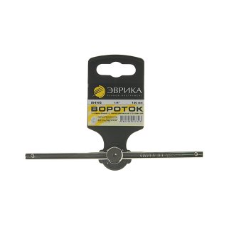Вороток 1/4" 150мм с подвижной головкой ЭВРИКА фото 2