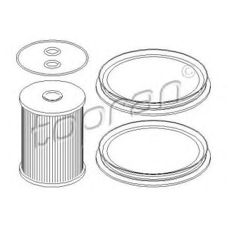 Фильтр топливный topran 501431756 фото