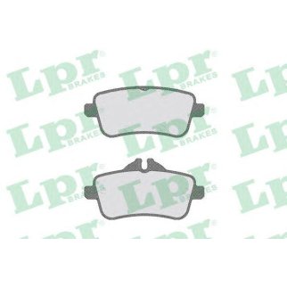 Колодки тормозные задние дисковые к-кт Lpr 05P1817 фото