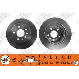 Диск тормозной задний для Opel Omega B фото