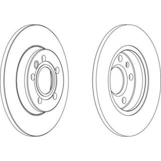Диск торм. зад. VW T4 5.96=> (280x12) фото