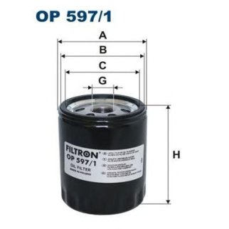 Фильтр масляный FILTRON OP 5971 фото