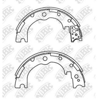 FN0039-NIBK_колодки барабанные! Toyota Dyna 2.7-4.1 95> фото