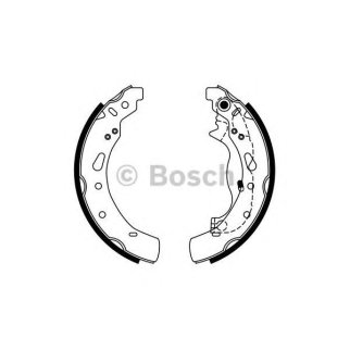 Колодки барабанные к-кт BOSCH 0 986 487 767 фото