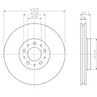 Тормозной диск с покрытием PRO фото