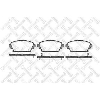 705 002B-SX_колодки дисковые п.! Honda Accord 1.8/2.0/2.0TDi 98-03, Nissan Primera 02> фото