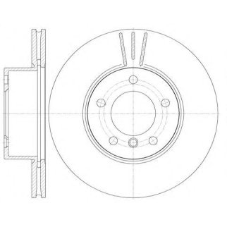 6974.10_диск тормозной передний! BMW E90 2.0i/2.5i/xi/2.0D 05> фото