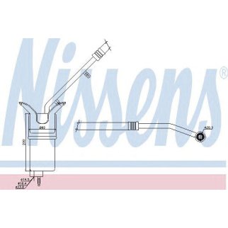 Осушитель системы кондиционирования Nissens 95330 фото