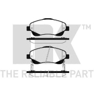 Колодки тормозные NK _224562 фото 1