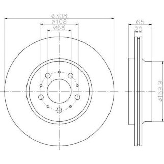 Диск тормозной задний TEXTAR 92126803 фото