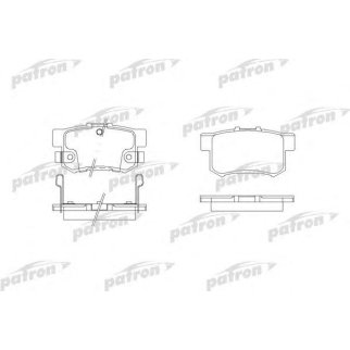 Колодки тормозные PATRON PBP956 фото