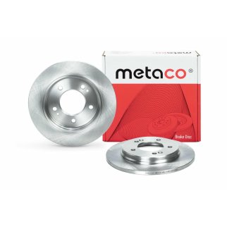 Диск тормозной задний metaco 3060-272 фото 3