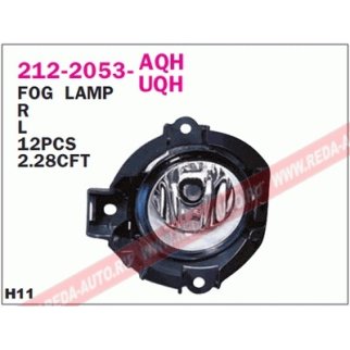 212-2053L-UQH_фара противотуманная левая! Toyota Avensis all 06> фото