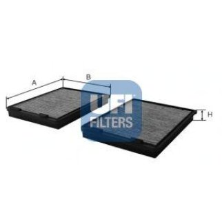 Фильтр салона UFI 54 108 00 фото
