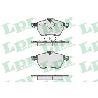 Колодки тормозные передние к-кт Lpr 05P612 фото