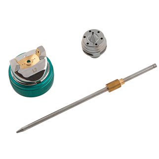 Набор для краскопульта AS802HVLP сопло 1,7мм игла чашка Stels фото