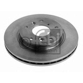 Торм.диск пер.вент.(264x24) 5 отв. (с покрытием) фото