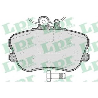 Колодки тормозные передние к-кт Lpr 05P492 фото