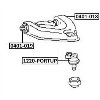 Сайлентблок ASVA 0401-019 фото