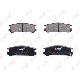 Колодки тормозные передние к-кт LYNXauto BD-7109 фото