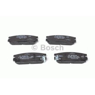 Колодки тормозные задние дисковые к-кт BOSCH 0 986 494 251 фото