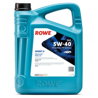 Масло моторное ROWE HIGHTEC XPERT II 5W40 синт. 4л фото