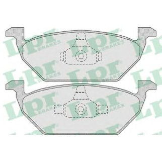 Колодки тормозные передние к-кт Lpr 05P730 фото
