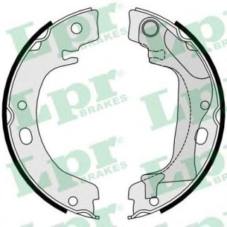 Колодки тормозные барабанные TOYOTA: COROLLA (ZZE12_, NDE12_, ZDE12_) = 1.4 D/1.4 VVT-i/1.6 VVT-i/1.8 VVTL-i TS/1.8 VVTi/2.0 D-4D= [01 - 07] , COROLLA Verso (ZDE12_, CDE12_) = 1.4 фото